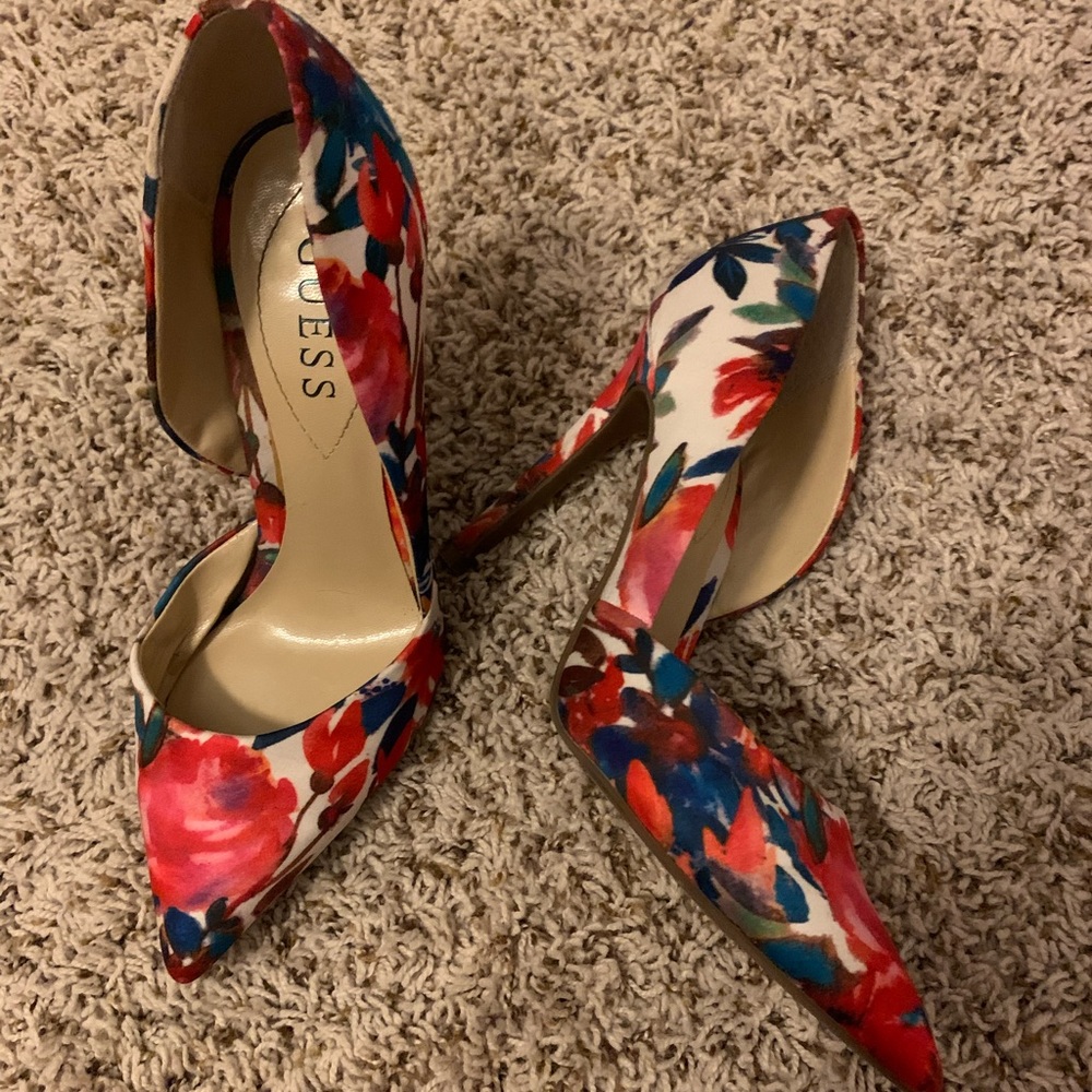 Summer Floral Heels